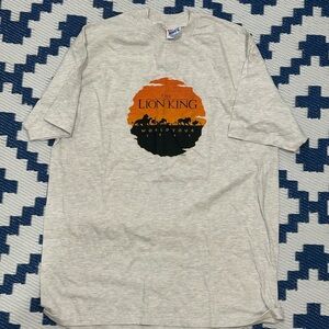 Vintage 90s The Lion Ling Movie World Tour Promo T shirt Size XL Made In USA